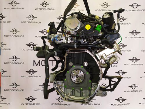 R9M409 Motor incl. Turbo, Einspritzanlage, ca. 37Tkm